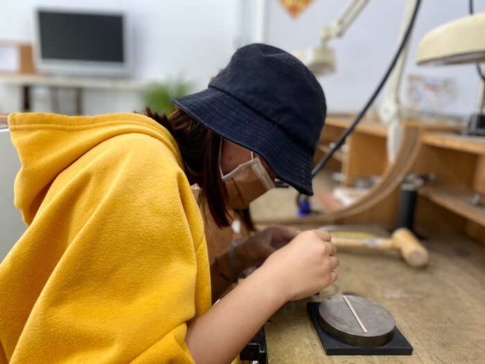 111.11.16【工藝實習】創新工藝創作營：金工文創圖片