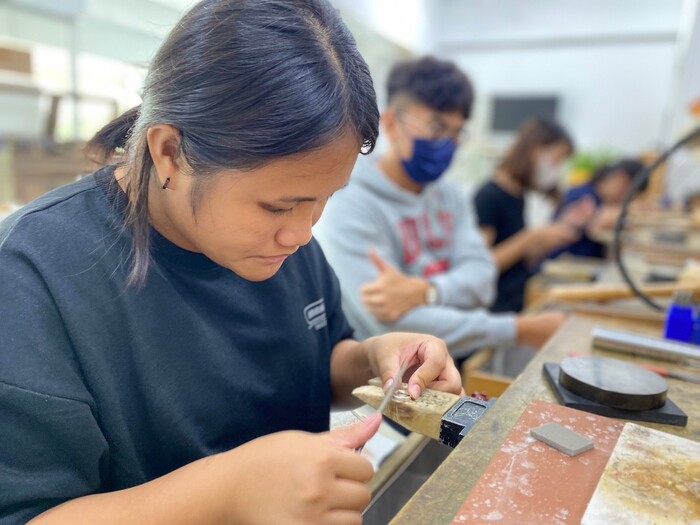 111.11.16【工藝實習】創新工藝創作營：金工文創圖片