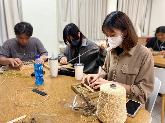 112.06.08 【編織工坊】苧麻編織杯墊DIY圖片