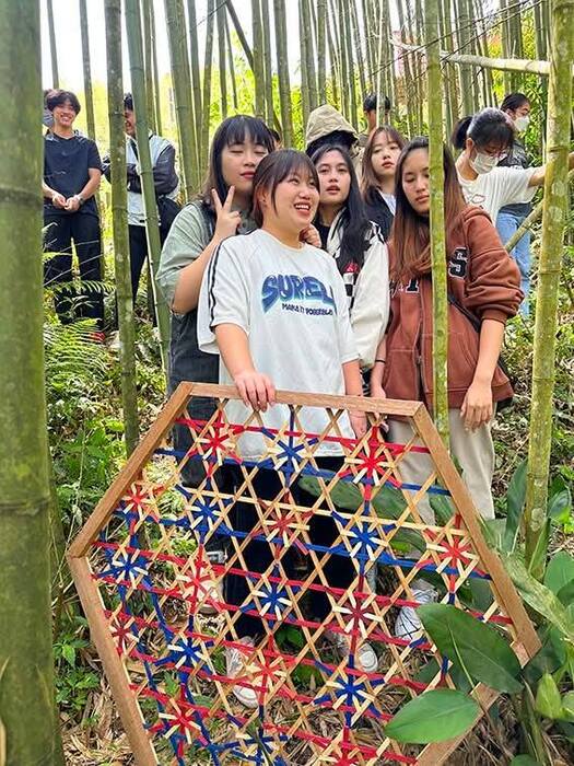 114.04.11-12【工藝實習】織夢-公共藝術集體創作‧聯大原專班攜手蓬萊國小共織部落願景Image