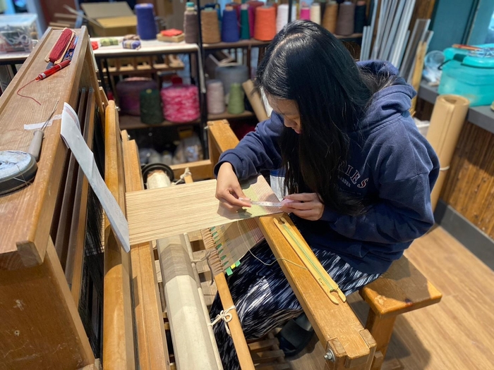 112.03.11-13【工藝實習】編織工藝工作坊：文具織品圖片
