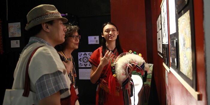 108.05.20【成果展覽】107學年度原住民族文化週暨教學成果展〈部落的味道〉圖片