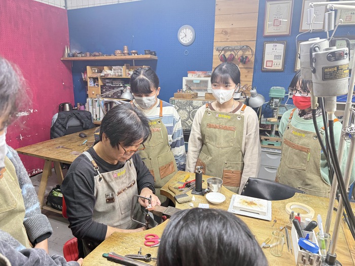 115.01.16-17、24【工藝系列】福器飾物工作室 金工體驗營Image