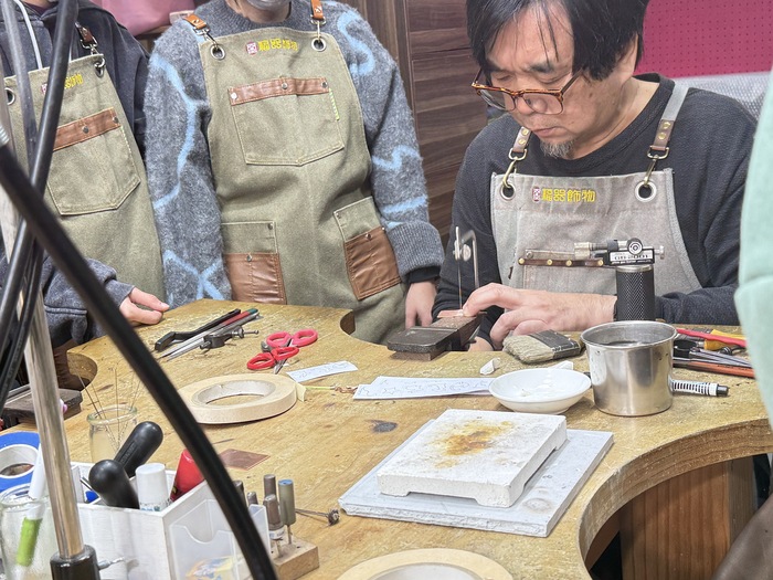 115.01.16-17、24【工藝系列】福器飾物工作室 金工體驗營Image