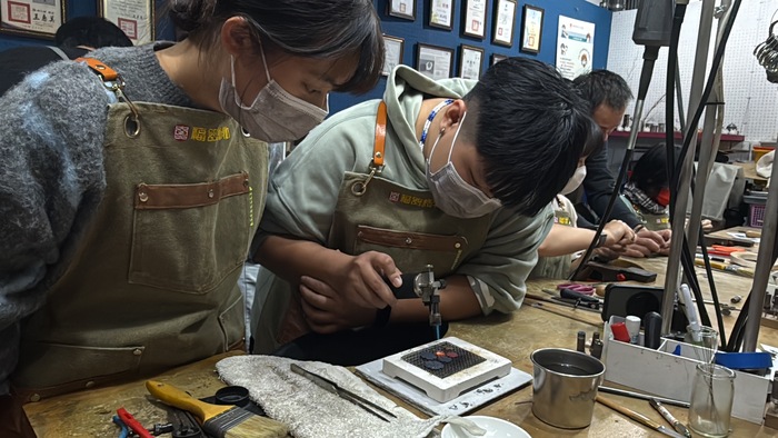 115.01.16-17、24【工藝系列】福器飾物工作室 金工體驗營圖片