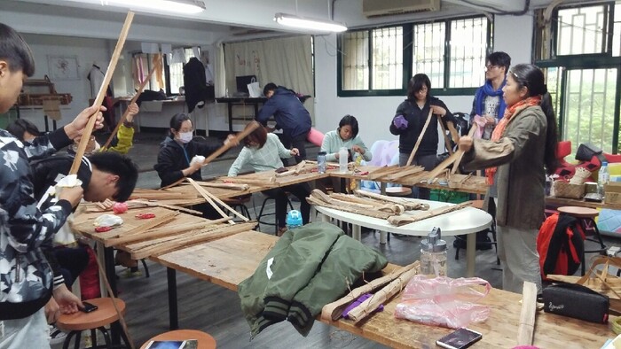 105.03.17【工藝實習】編織工藝圖片