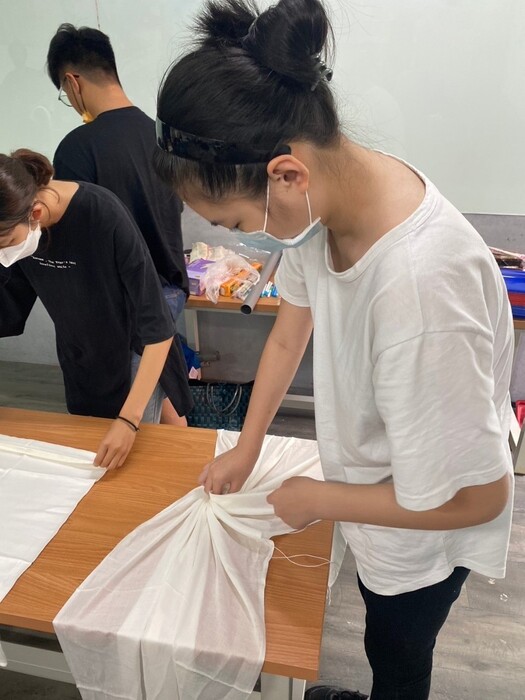 111.09.30【工藝實習】藍染工作坊圖片