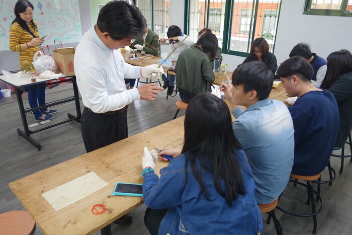 105.03.30【工藝實習】竹鶴手工藝製作圖片