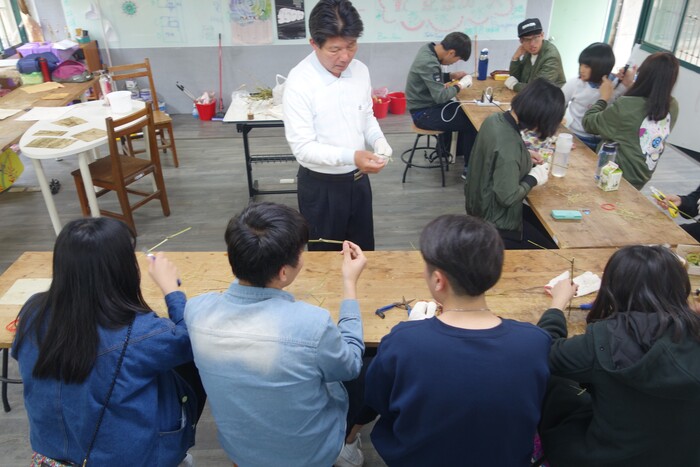 105.03.30【工藝實習】竹鶴手工藝製作圖片