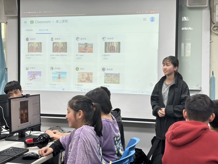 115.03.18部落小學AI生成與3D動畫創作體驗學習營 成果分享Image