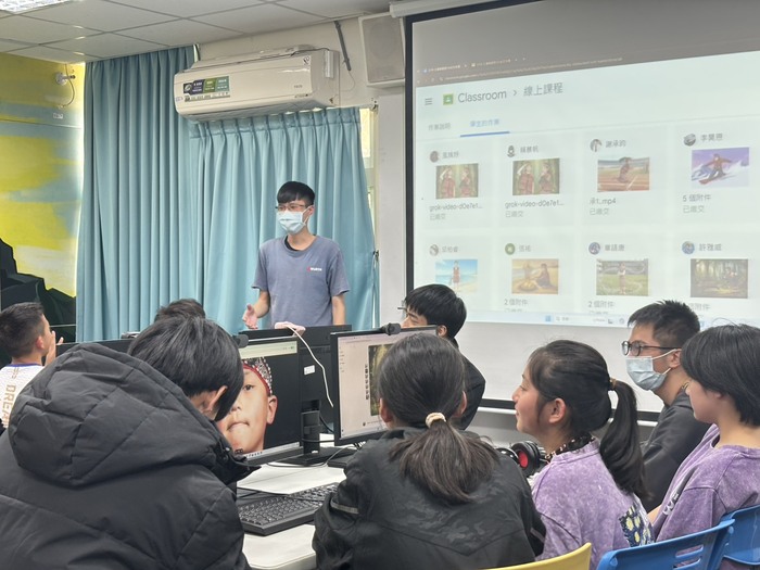 115.03.18部落小學AI生成與3D動畫創作體驗學習營 成果分享Image