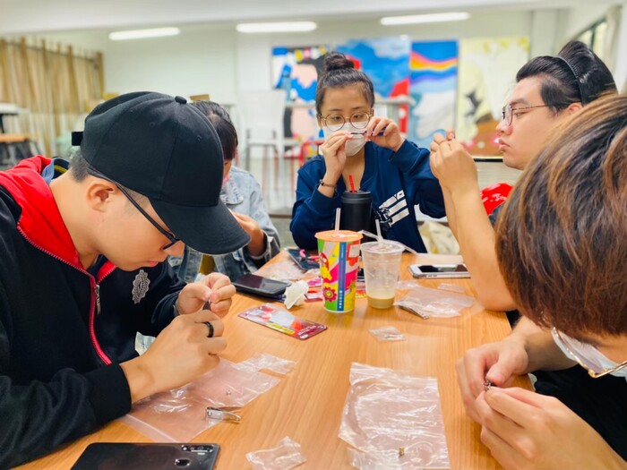 110.04.22【工藝實習】金工寶石工作坊圖片